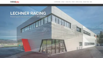 Website Screenshot: WALTER LECHNER RACING SCHOOL Rennfahrerschule - Willkommen bei Lechner Racing - Date: 2023-06-23 12:05:52