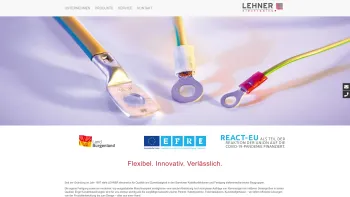 Website Screenshot: LEHNER electronics GmbH - Home - Lehner Electronics - Date: 2023-06-23 12:05:52