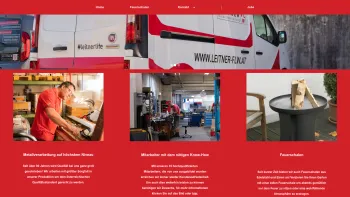 Website Screenshot: LEITNER - FLW - Maschinenschlosserei - Franz Leitner GmbH - Date: 2023-06-14 10:36:55