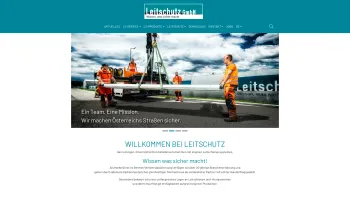 Website Screenshot: LEIT-SCHUTZ Handels und Montage Leitschutz.com Wissen was sicher macht! - WILLKOMMEN BEI LEITSCHUTZ - Leitschutz GmbH - Date: 2023-06-14 10:43:30