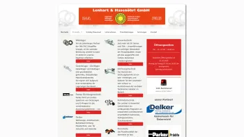 Website Screenshot: Lenhart Hasenöhrl OEG FAG-Kugellager Wälzlager Gelenklager und technische Artikel und Industriebedar - Lenhart & Hasenöhrl GmbH - Date: 2023-06-23 12:05:55
