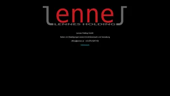 Website Screenshot: http//www.lennes.at - Lennes Holding GmbH. - Date: 2023-06-23 12:05:58
