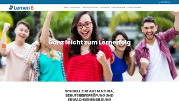 Website Screenshot: Lernen 8 Kursangebot - Lernen 8 in Wien - Date: 2023-06-23 12:05:58