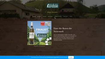 Website Screenshot: Lieschnegg Weingut Buschenschank Gästezimmer - Weingut-Gästezimmer Lieschnegg - Date: 2023-06-23 12:06:04
