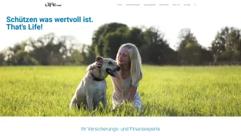 Website Screenshot: Life-Team Consulting GmbH - Life Team – Schützen was wertvoll ist. That's Life. - Date: 2023-06-23 12:06:04