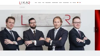 Website Screenshot: LIKAR Rechtsanwälte GmbH - LIKAR - Likar - Date: 2023-06-23 12:06:04