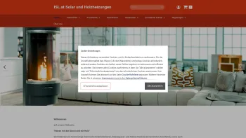 Website Screenshot: Linner Heiztechnik Künzel Holzvergaser Heizkessel Solarsysteme - ISL.at Solar und Holzheizungen - Date: 2023-06-23 12:06:06