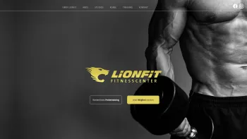 Website Screenshot: LiONFiT Fitnesscenter gold - LIONFIT Fitnesscenter - Herzlich Willkommen - Date: 2023-06-23 12:06:07