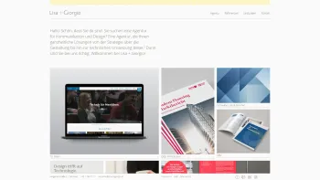 Website Screenshot: Lisa + Giorgio OG - Lisa + Giorgio - Agentur für Kommunikation und Design - 1160 Wien - Date: 2023-06-23 12:06:09