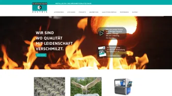 Website Screenshot: Schösswender Werke Metall GmbH - Home - Schösswender Metallguss und Bearbeitungstechnik, Spezialist für Kokillenguss, Sandguss, CNC-Bearbeitung, Gussformen und Oberflächenbehandlung - Date: 2023-06-23 12:06:09