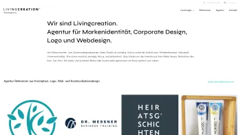 Website Screenshot: Livingcreation Werbeagentur - Logo, Corporate & Web Design | Livingcreation Werbeagentur Wien - Date: 2023-06-14 10:46:46