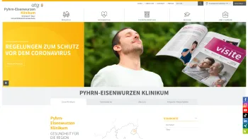 Website Screenshot: Allgemeines öffentliches Landeskrankenhaus LKH Kirchdorf - Pyhrn-Eisenwurzen Klinikum - ooeg.at - Date: 2023-06-23 12:06:09