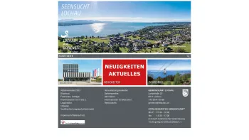 Website Screenshot: Gemeindeamt Lochau am Bodensee - Startseite - lochau.at - Date: 2023-06-14 10:43:33