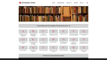 Website Screenshot: Löcker index - Antiquariat Löcker - Date: 2023-06-23 12:06:12