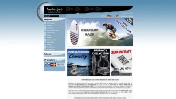 Website Screenshot: Mag. Wolfgang Löscher Groß u. Einzelhandel Boote, Sport - Date: 2023-06-23 12:06:12