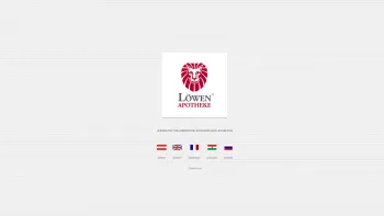 Website Screenshot: Apotheke zum goldenen Löwen - Die Löwen Apotheke im Zentrum von St. Pölten heißt sie herzlich Willkommen auf unserer Internetseite - Date: 2023-06-23 12:06:12