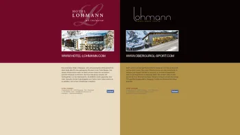 Website Screenshot: Verlag Photo Lohmann Hotel Lohmann Sport Family All Inclusive Obergurgl-Hochgurgl Hotel/Ferienwohnung Will - Lohmann Obergurgl : Hotel, Sports & Fashion Tirol - Date: 2023-06-23 12:06:12