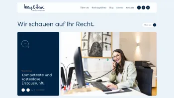 Website Screenshot: Lorenz & Strobl Rechtsanwälte GmbH - Lorenz & Strobl Rechtsanwälte | Wir schauen auf Ihr Recht - Date: 2023-06-15 16:02:34