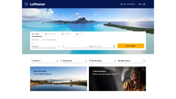 Website Screenshot: Deutsche Lufthansa Aktiengesellschaft Direktion Lufthansa - Book tickets online now and fly out into the world | Lufthansa - Date: 2023-06-14 10:38:18