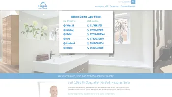 Website Screenshot: Bädermeister Lugar LUGAR Online - Installateur Lugar - Ihr Spezialist für Bad, Heizung, Solar - Date: 2023-06-15 16:02:34