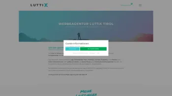 Website Screenshot: luttix - Werbeagentur luttix | Volders - Webdesign aus Tirol - Date: 2023-06-14 10:37:04
