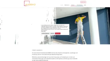 Website Screenshot: MABEKO Malen Beschichten und Korrosionsschutz - MABEKO - Ihr kompetenter und zuverlässiger Partner in Wien und Niederösterreich. - Date: 2023-06-15 16:02:34