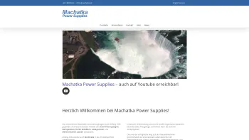 Website Screenshot: Machatka - Stromversorgungen Fa. Machatka – Machatka Stromversorgungen - Date: 2023-06-23 12:06:20