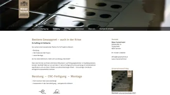 Website Screenshot: Mäser Technik GmbH - Maschinen- und Fertigungstechnik - Mäser Technik GmbH - Date: 2023-06-15 16:02:34