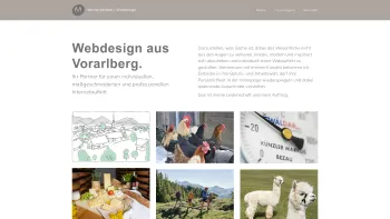 Website Screenshot: Mätzler Webdesign Marita Mätzler - Marita Mätzler - Webdesign aus dem Bregenzerwald, Vorarlberg - Date: 2023-06-23 12:06:23