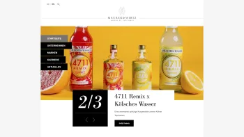 Website Screenshot: Mäurer + Wirtz GmbH & Co. KG - Professionelle Parfümherstellung – mit Mäurer & Wirtz: Professionelle Parfümherstellung – mit Mäurer & Wirtz - Date: 2023-06-23 12:06:23