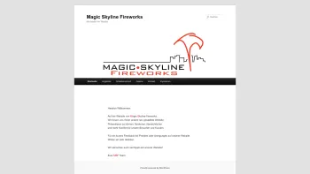 Website Screenshot: magic skyline fireworks - Magic Skyline Fireworks | die besten im Westen - Date: 2023-06-14 10:43:39