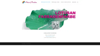 Website Screenshot: Malermeister Alois Pichler - Malermeister Alois Pichler - Maler Pichler - Date: 2023-06-14 10:37:18