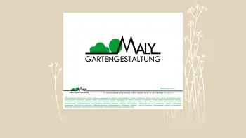 Website Screenshot: Andreas Maly Gartengestaltung - Maly Gartengestaltung - Date: 2023-06-23 12:06:29