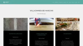 Website Screenshot: Marchri Glasbläserei GmbH - Lasergravur | Marchri Glasbläserei GmbH | Puch bei Weiz - Date: 2023-06-15 16:02:34