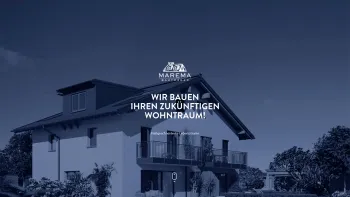 Website Screenshot: marema.at Wir bauen das Traumhaus Ihrer Familie! - Bauträger Salzburg Marema Wohungen Immobilien - Date: 2023-06-23 12:06:32