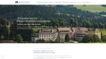 Website Screenshot: Marienkrankenhaus Vorau gGmbH - Marienkrankenhaus Vorau Gemeinnützige GmbH - Date: 2023-06-15 16:02:34