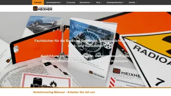 Website Screenshot: Marktplatz Meixner / Marion Meixner - Verkehrsverlag Meixner - Fachliteratur, Gefahrgut und Schulungen - Date: 2023-06-23 12:06:35