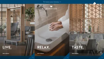 Website Screenshot: Marseiler GmbH-srl - Gastronomiebedarf in Südtirol - Marseiler GmbH - Date: 2023-06-23 12:06:38