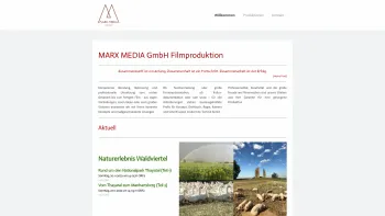 Website Screenshot: Marx Media GmbH Film  Videoproduktion - Aktuell - Marx Media GmbH - Date: 2023-06-23 12:06:38