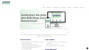 Website Screenshot: MASTERTOOLS
Langthaler Werkzeug GmbH - Startseite - Mastertools Langthaler Werkzeuge GmbH - Date: 2023-06-14 10:46:46