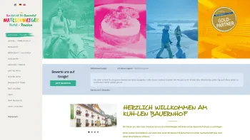Website Screenshot: Pension Matlschweiger - Home - Matlschweiger - Date: 2023-06-23 12:06:41