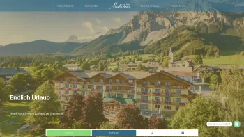 Website Screenshot: Sporthotel Matschner - Hotel Matschner in Ramsau am Dachstein - Date: 2023-06-23 12:06:41