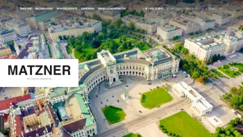 Website Screenshot: Dachdeckerei Matzner - Dachdecker in Wien: Alles rund um Ihre Bedachung - Date: 2023-06-14 10:43:44
