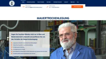 Website Screenshot: Mauertrockenlegung Haböck & Weinzierl GmbH - Mauertrockenlegung vom Profi | HW Mauertrockenlegung - Date: 2023-06-14 10:46:46