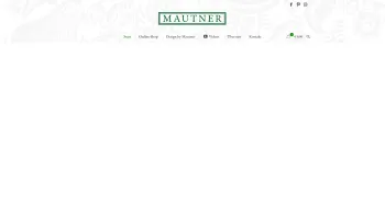 Website Screenshot: Mautner Drucke Martina Reischauer - Handbedruckte Tracht aus dem Ausseerland - Mautner Drucke seit 1930 - Date: 2023-06-23 12:06:44