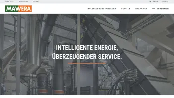 Website Screenshot: Mawera intro - MAWERA GmbH – Energie aus Biomasse - Date: 2023-06-15 16:02:34