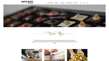 Website Screenshot: Mayer Schokoladen GmbH - Schokolade, Pralinen, Bean-to-bar | Online Shop | Martin Mayer Schokoladen - Date: 2023-06-23 12:06:44