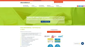 Website Screenshot: AMC Wirtschaftsakademie GmbH - Startseite - WAW | MBA Fernstudium - Date: 2023-06-23 12:06:47