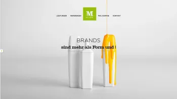 Website Screenshot: M CAPS Advertising & Design - Mcaps Advertising & Design, Brand Development, Events & Promotion - Date: 2023-06-14 10:43:47
