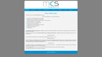 Website Screenshot: MCS - Marinits Computer Service - Home - Date: 2023-06-23 12:06:47